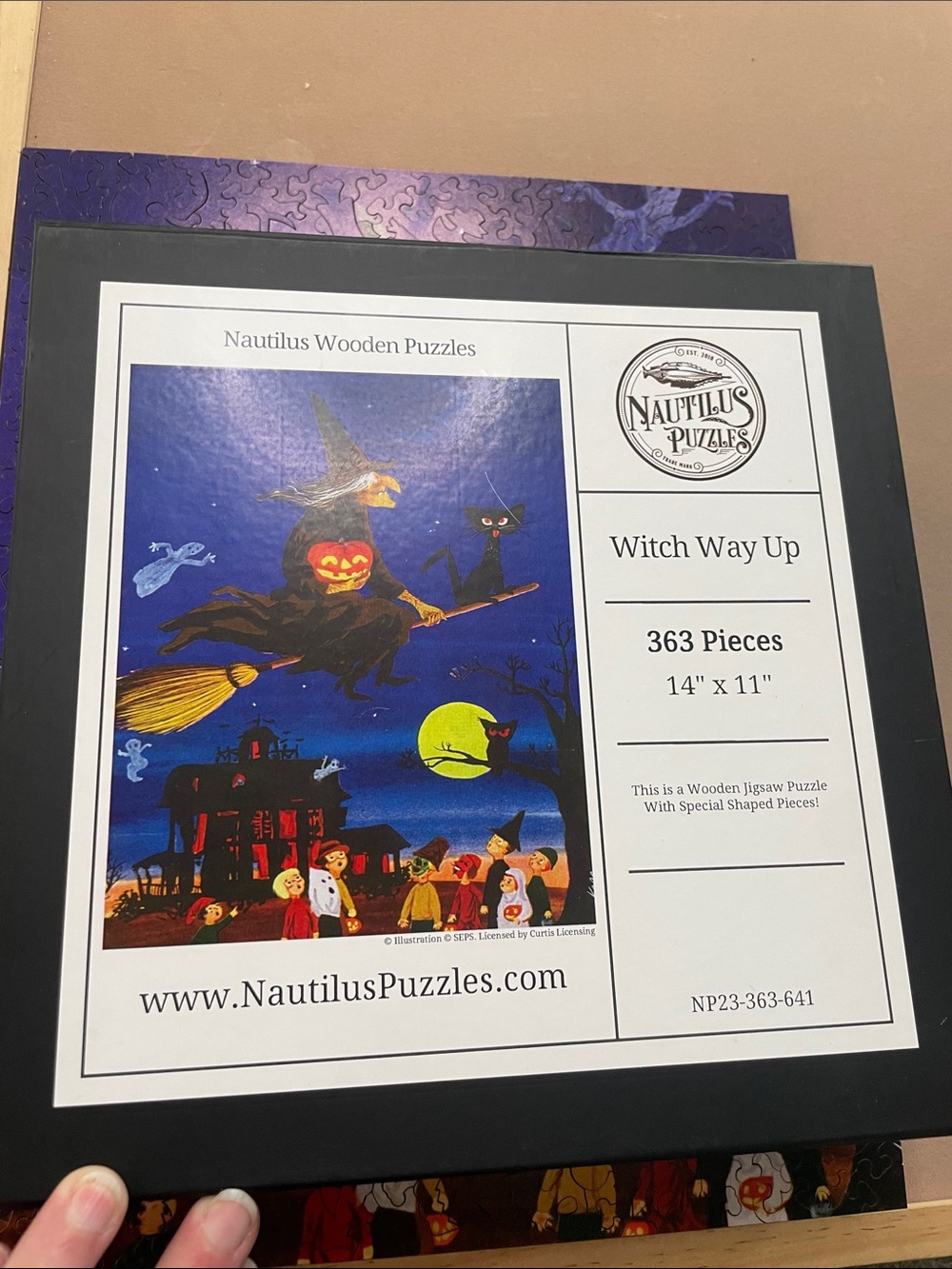 Nautilus Witch Way Up Wooden Jigsaw Puzzle